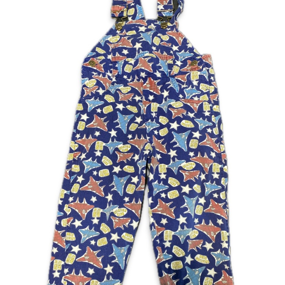 Kids jet (planes) Print Overalls